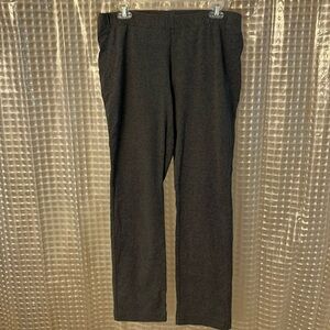 Knit pull-on pants